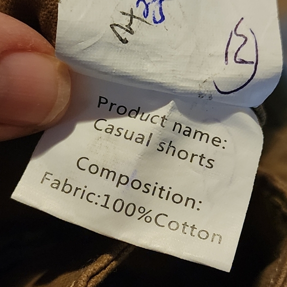 HJWE Men’s Tactical Cargo Pants Khaki Size 40 Cotton Drawstring Utility - Picture 5 of 5